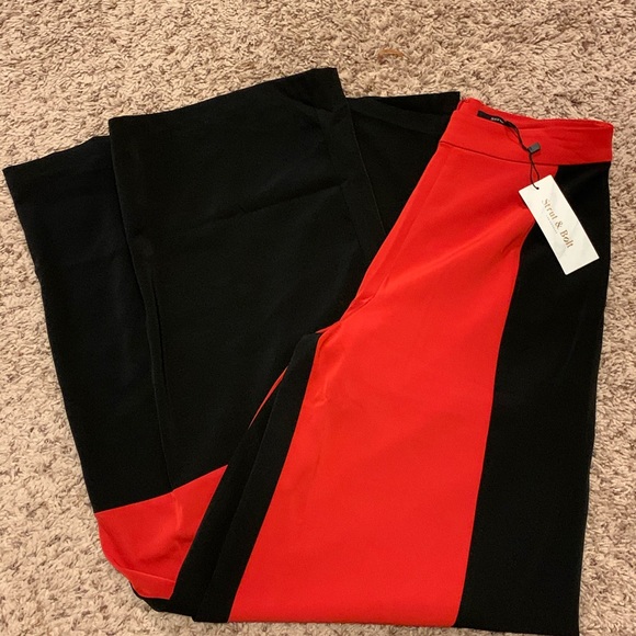 🌼🆕 COLOR BLOCK PANT - Picture 2 of 4